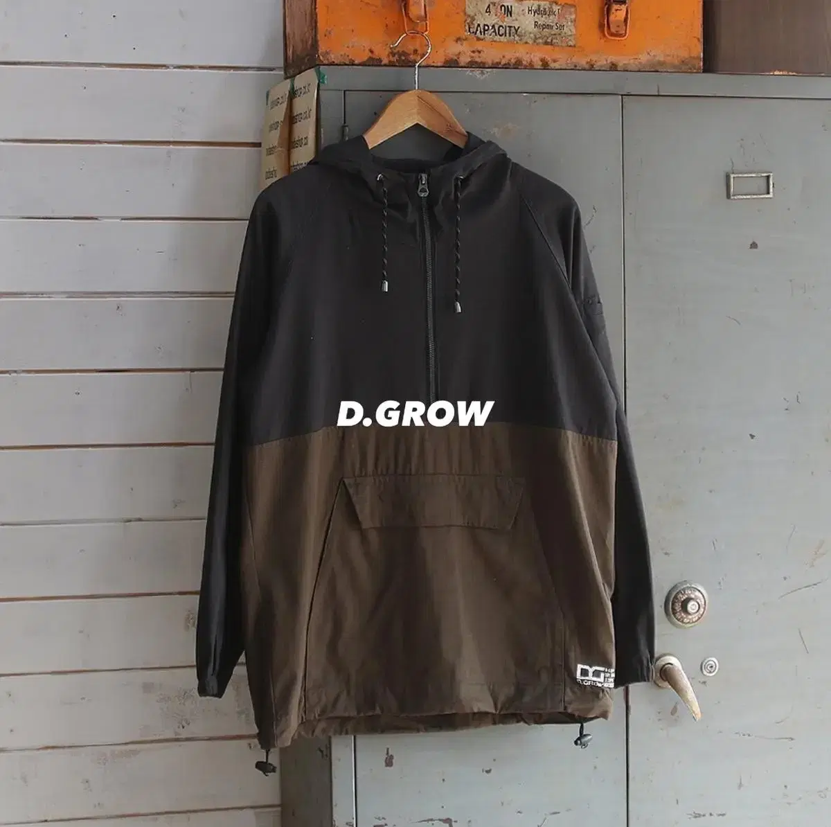 (착용컷) D.GROW 후드 아노락 자켓 (남성용 98)